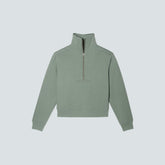 womens-track-half-zip-lily-pad