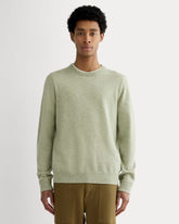 mens-cashmere-crew-heather-moss | primary