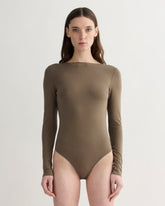 womens-form-ballet-bodysuit-deep-taupe | primary