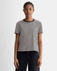 womens-organic-cotton-box-cut-tee-bone-black | primary