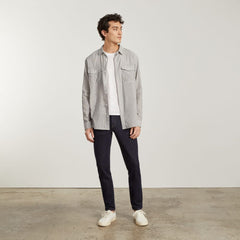 mens-long-sleeve-summer-shirt-black-white