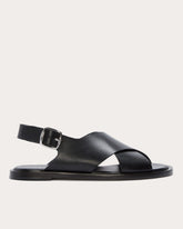 womens-city-crossover-sandal-black | primary