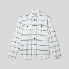 mens-heavyweight-overshirt-moss-double-windowpane | alt