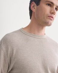 mens-thermal-cozy-waffle-crew-heather-oatmeal
