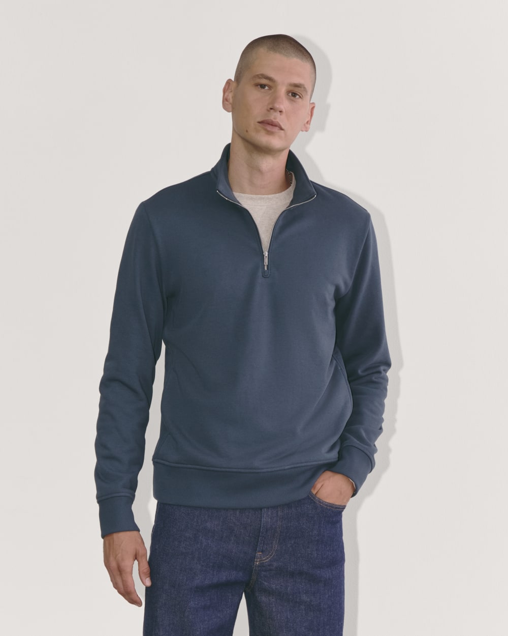 mens-off-duty-qrtr-zip-midnight-navy | primary