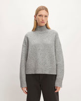 womens-cloud-oversized-turtleneck-heather-grey | primary