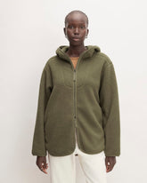 womens-renew-fleece-full-zip-hoodie-kalamata | primary