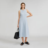 womens-organic-cotton-waffle-tank-dress-heathered-periwinkle | primary