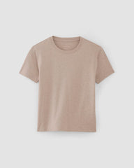 womens-organic-cotton-box-cut-tee-burnt-sugar | alt