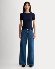 womens-supima-micro-rib-crew-navy