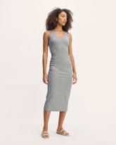 womens-supima-form-racer-dress-mid-heather-grey | primary