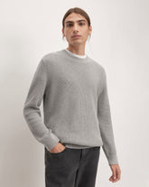 mens-no-sweat-ribbed-crew-heathered-grey | primary