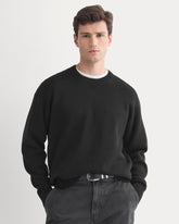 mens-luxe-merino-dblknit-sweater-black | primary