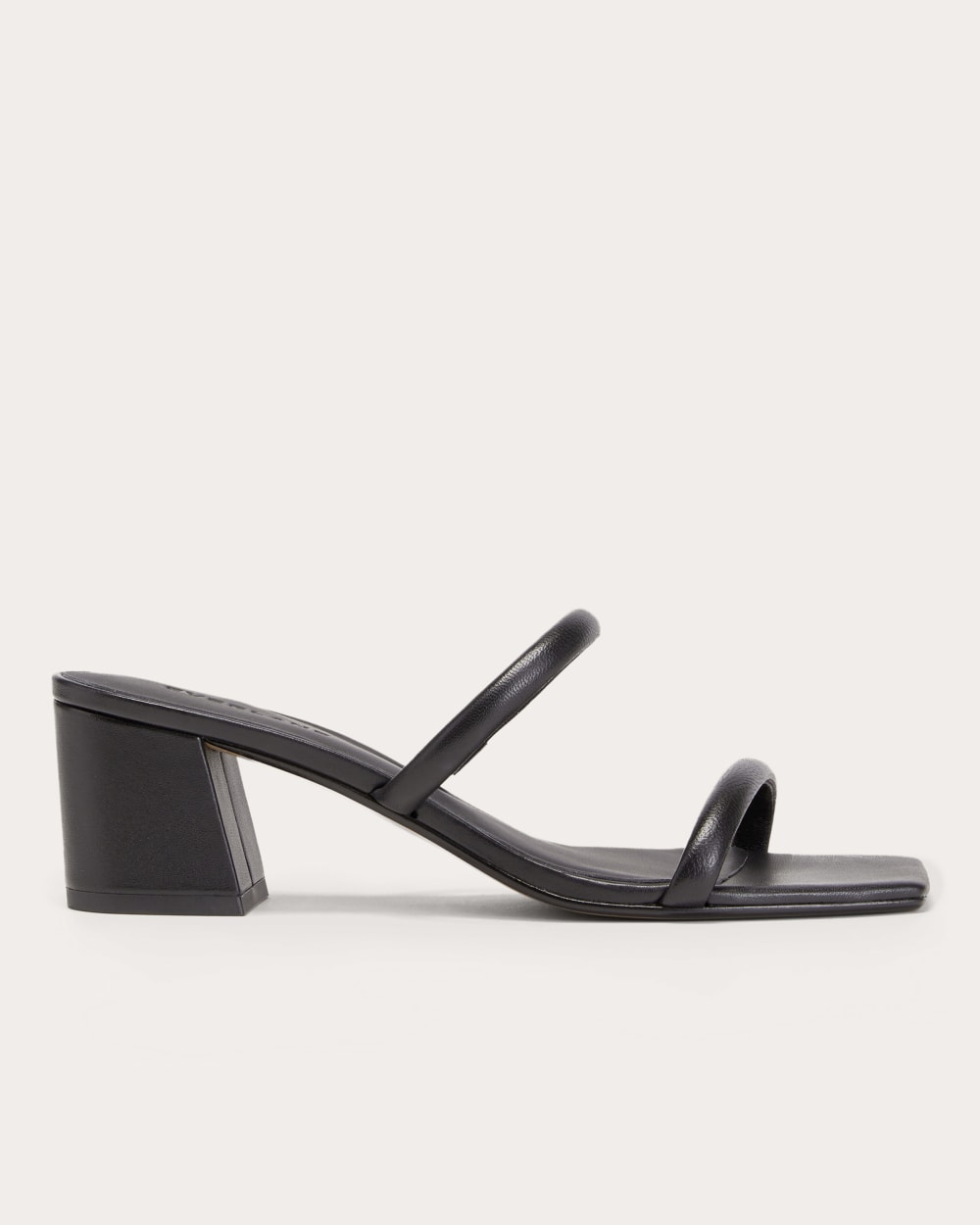 womens-leather-double-strap-heel-black | primary