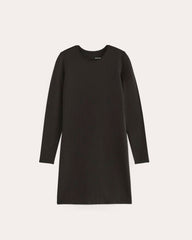 womens-form-mini-long-sleeve-dress-black | alt