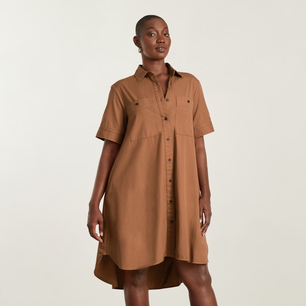 womens-daytripper-shirtdress-tawny-brown | primary