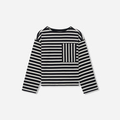 womens-premium-wt-oversized-pocket-tee-black-canvas-tan | alt