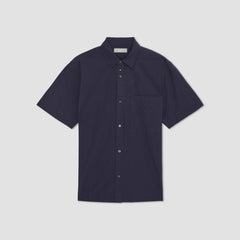 mens-poplin-short-sleeve-shirt-navy | alt