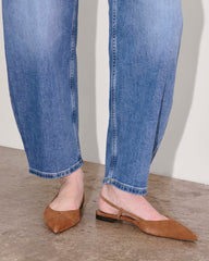 womens-studio-slingback-flat-saddle-brown-suede