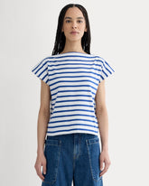 womens-oversized-muscle-tee-bone-mazarine-blue | primary