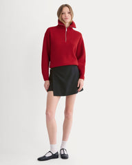womens-half-zip-sweater-in-luxe-merino-berry-red