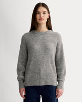womens-alpaca-ribbed-cocoon-crew-heather-stone-grey | primary