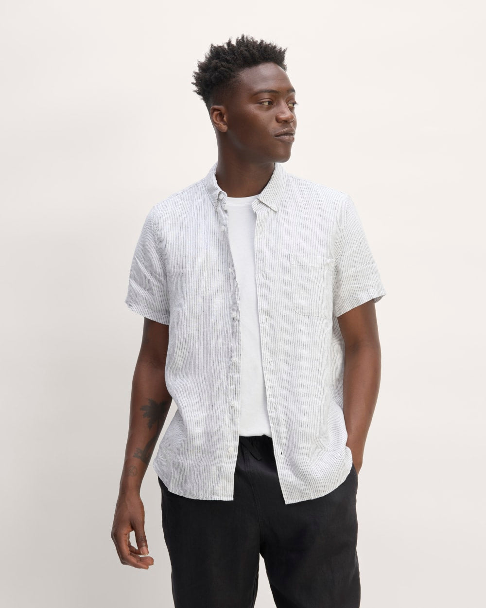 mens-linen-ss-shirt-white-black | primary
