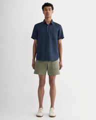 mens-canvas-relaxed-short-lichen-green