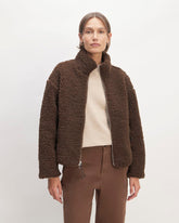 womens-renew-fleece-full-zip-earth-brown | primary