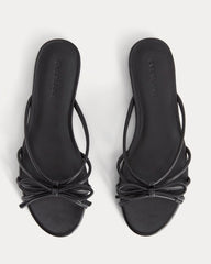 womens-leather-bow-sandal-black | alt