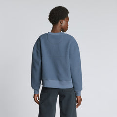 womens-renew-teddy-oversized-crew-faded-blue