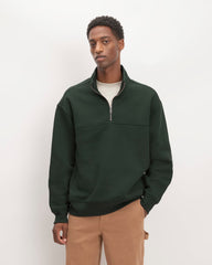 mens-renew-fleece-half-zip-scarab | primary