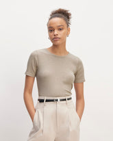 womens-supima-micro-rib-ss-crew-heathered-tan | primary