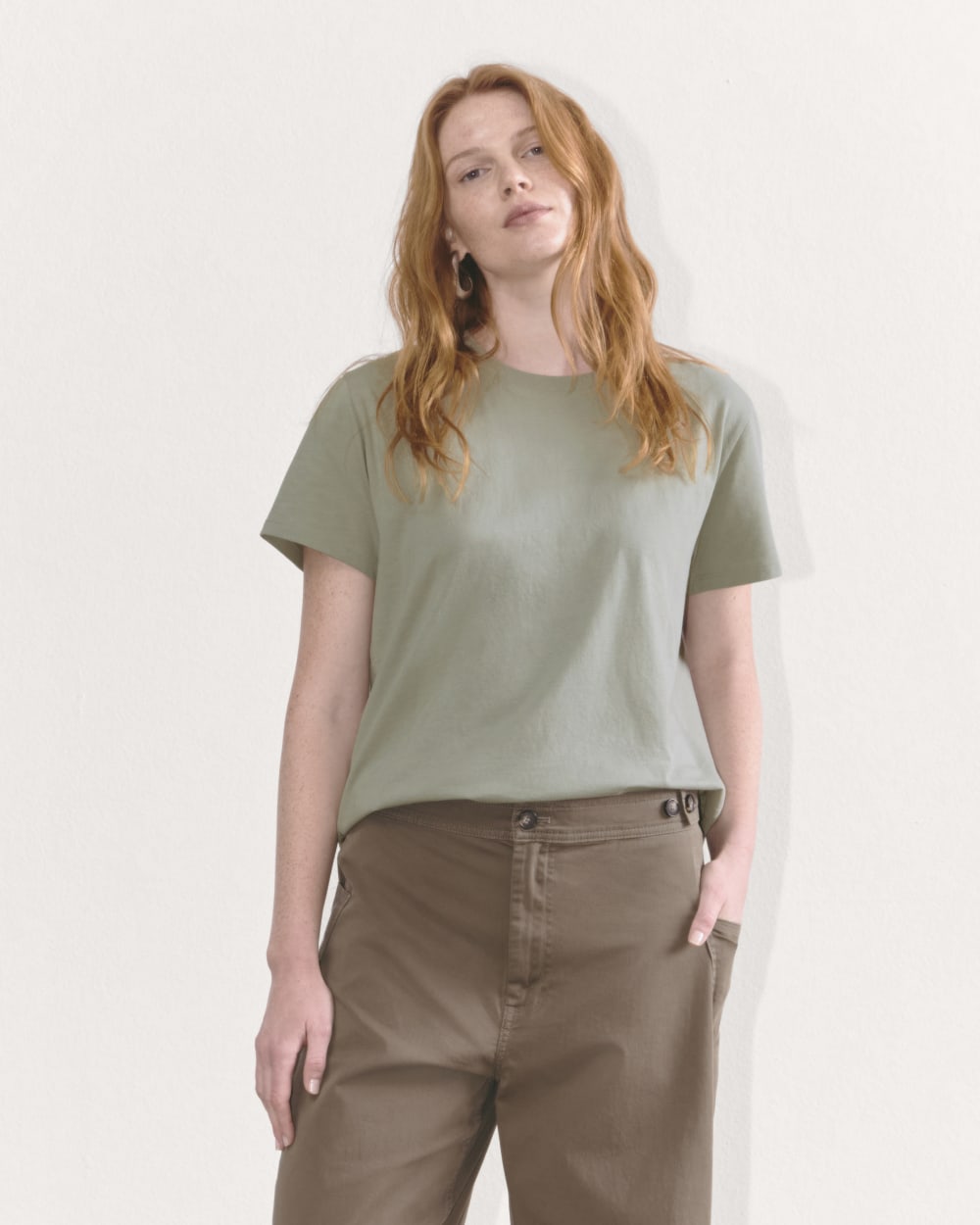 womens-organic-cotton-box-cut-tee-sage-green | primary