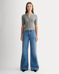 womens-rib-knit-short-sleeve-henley-mid-heather-grey