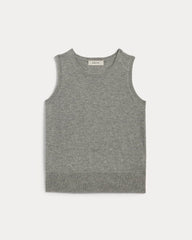 womens-cashmere-classic-sweater-tank-heather-grey | alt