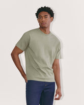 mens-prem-wt-rlxd-crew-heather-sage-green | primary