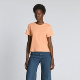 womens-organic-cotton-box-cut-tee-apricot | primary