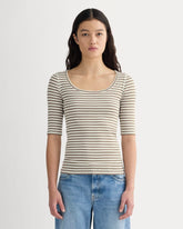 womens-luxe-supima-micro-rib-scoop-neck-bone-taupe | primary