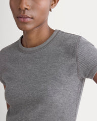 womens-shrunken-tee-in-cozy-waffle-heathered-charcoal