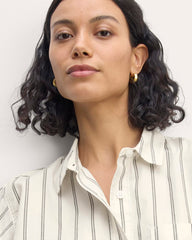 womens-silky-cttn-cropped-shirt-bone-black-new