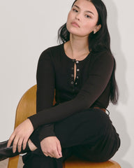 womens-pima-rib-long-sleeve-henley-black