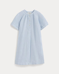 womens-popover-dress-in-linen-skyblue-white | alt