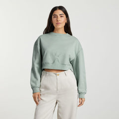 womens-organic-ctn-cropped-crew-white-sage | primary