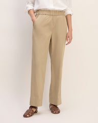 womens-easy-straight-leg-chino-trench-coat-khaki