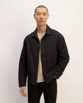 mens-organic-cotton-chore-jacket-black | primary