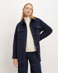 womens-corduroy-oversized-shirt-jacket-navy | primary
