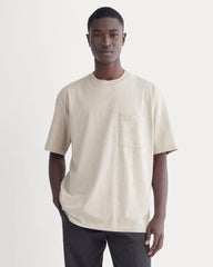 mens-premium-weight-oversized-tee-heathered-oatmeal | primary