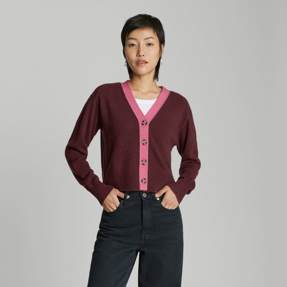 womens-recashmere-cropped-cardigan-tawny-port-bubblegum