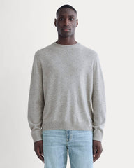 mens-cashmere-crew-light-heather-grey | primary